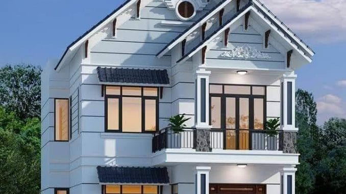 xây nhà biêt thự hóc môn