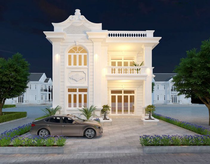 300 Mẫu biệt thư vườn đẹp 1 lầu 2 tầng đẹp xây năm 2023