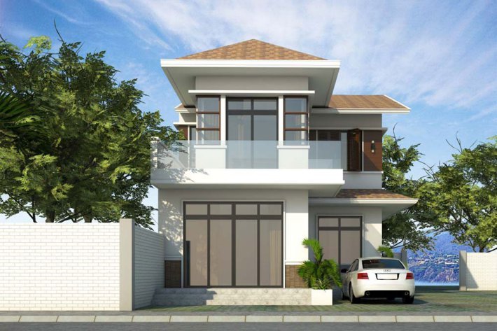 300 Mẫu biệt thư vườn đẹp 1 lầu 2 tầng đẹp xây năm 2023
