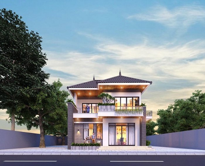 300 Mẫu biệt thư vườn đẹp 1 lầu 2 tầng đẹp xây năm 2023