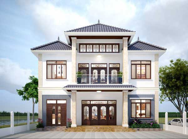 300 Mẫu biệt thư vườn đẹp 1 lầu 2 tầng đẹp xây năm 2023
