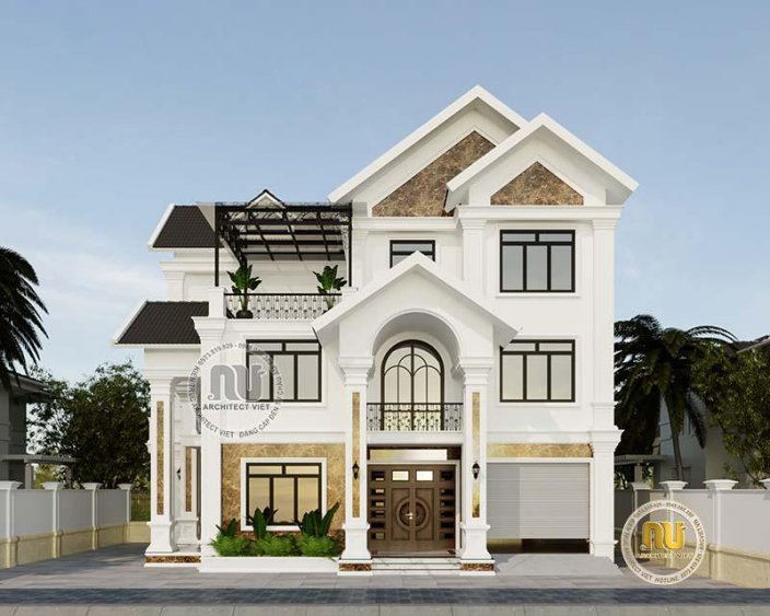 300 Mẫu biệt thư vườn đẹp 1 lầu 2 tầng đẹp xây năm 2023
