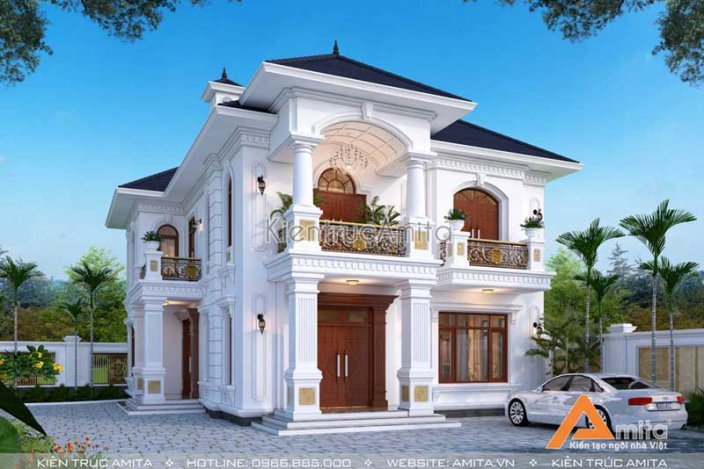300 Mẫu biệt thư vườn đẹp 1 lầu 2 tầng đẹp xây năm 2023