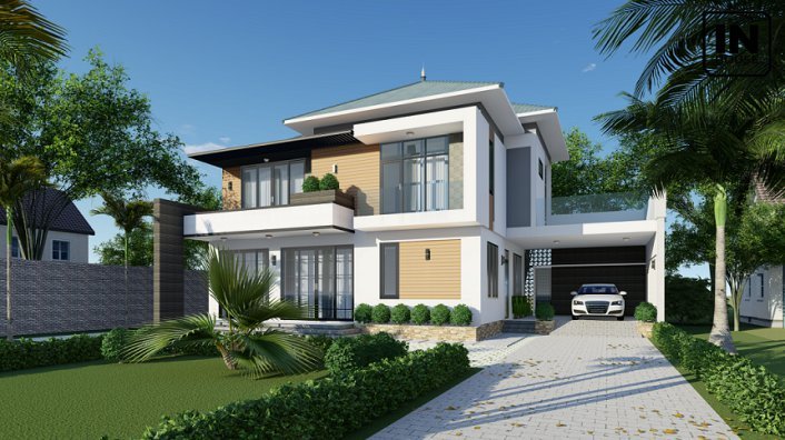 300 Mẫu biệt thư vườn đẹp 1 lầu 2 tầng đẹp xây năm 2023